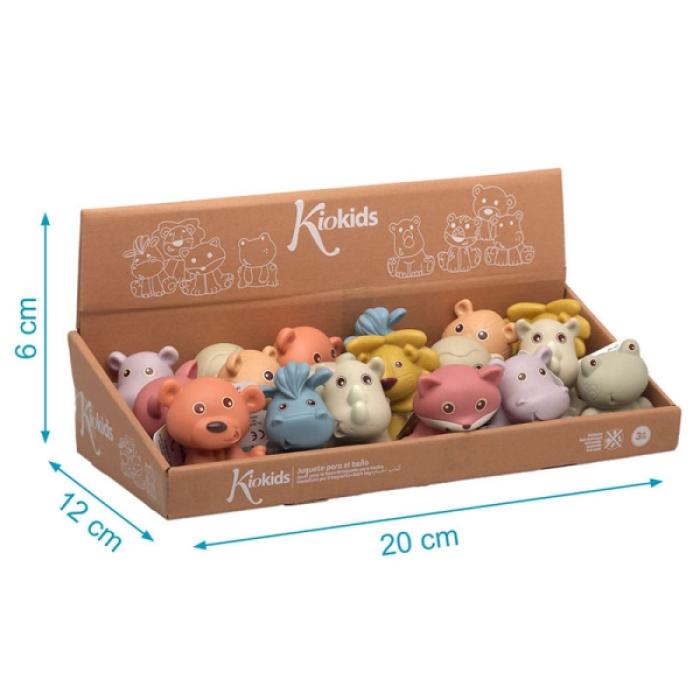 Παιχνίδια Μπάνιου Zωάκια σε σταντ | 18τμχ  