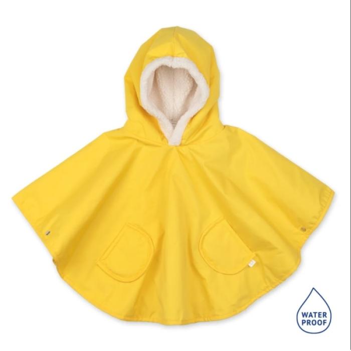 Bemini Αδιάβροχο Poncho Ταξιδίου Yellow 9-36M.