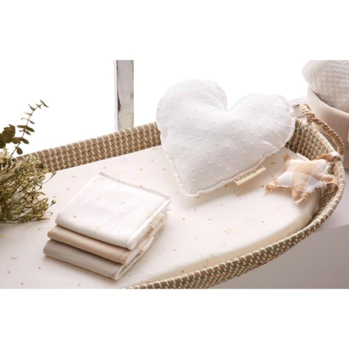 Λαβέτες Μωρού Οργανικό Βαμβάκι Happy Forest 3τμχ.