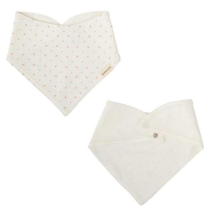 Σαλιάρα Μπαντάνα Pointille 43x21cm.Σετ 2τμχ.