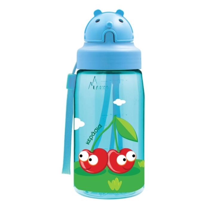 Παγούρι Κεράσι/Μήλο Tritan 450ml - Πώμα OBY