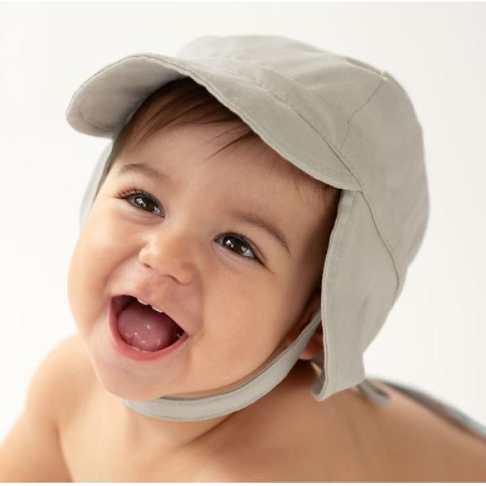 Καπέλο με προστασία UPF50 Γκρι 6-12 μηνών