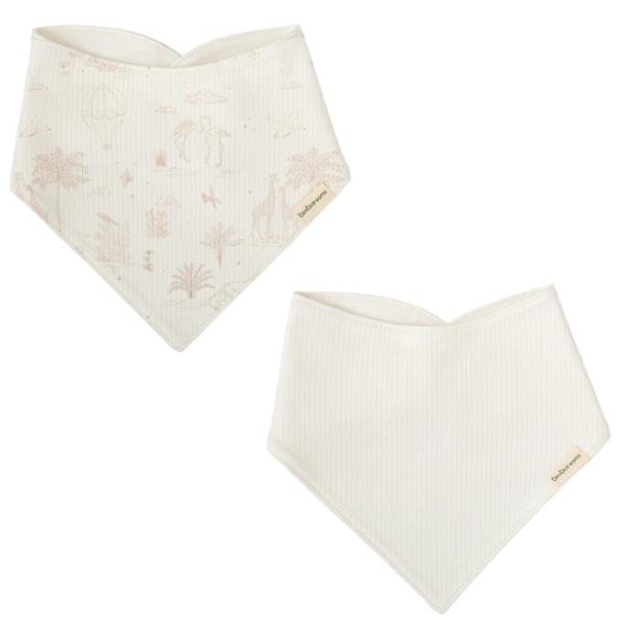 Σαλιάρα Μπαντάνα Noe 43x21cm.Σετ 2τμχ.