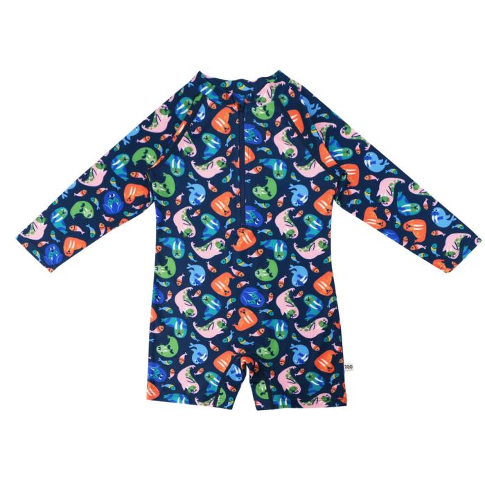 Zoocchini Surf Suit UPF50 Wally the Walrus - 6-12m