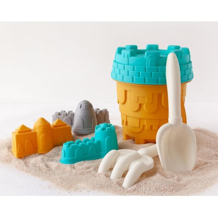 Σετ Κουβαδάκια Παραλίας Castle 7τμχ. 18+M.