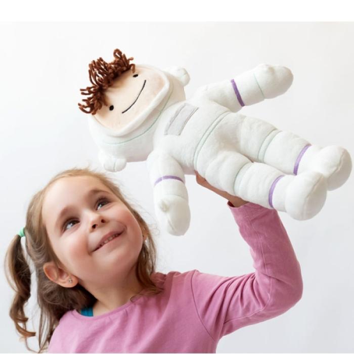 Λούτρινη Κούκλα Αστροναύτης 40εκ.