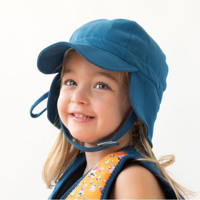 Καπέλο με προστασία UPF50 Navy 6-12 μηνών