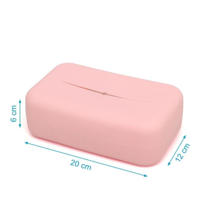 Θήκη Σιλικόνης για Μωρομάντηλα Petit Moments Ροζ