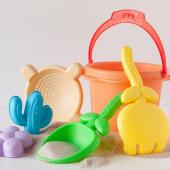 Σετ Κουβαδάκια Παραλίας Mini Soft Orange 6τμχ.