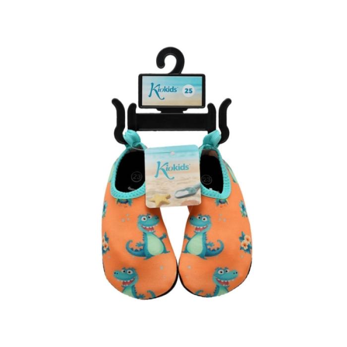 Παιδικά Παπουτσάκια Θαλάσσης Κροκόδειλοι Πορτοκαλί No24