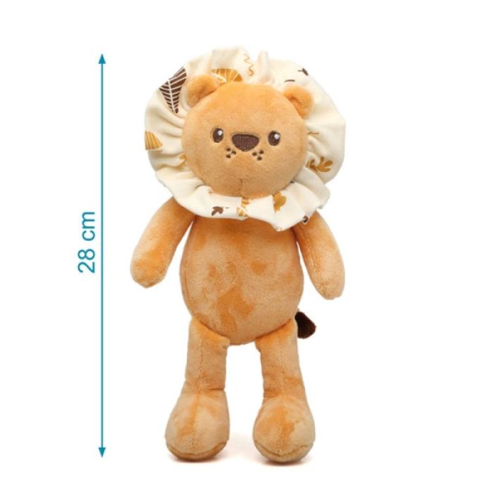 Λούτρινο Λιονταράκι σε συσκευασία δώρου 29cm.