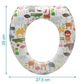 Εκπαιδευτικό Κάθισμα Λεκάνης Μαλακό Jungle 12+Μ