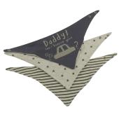 Σαλιάρες Μπαντάνες Daddy's Car 3τμχ.