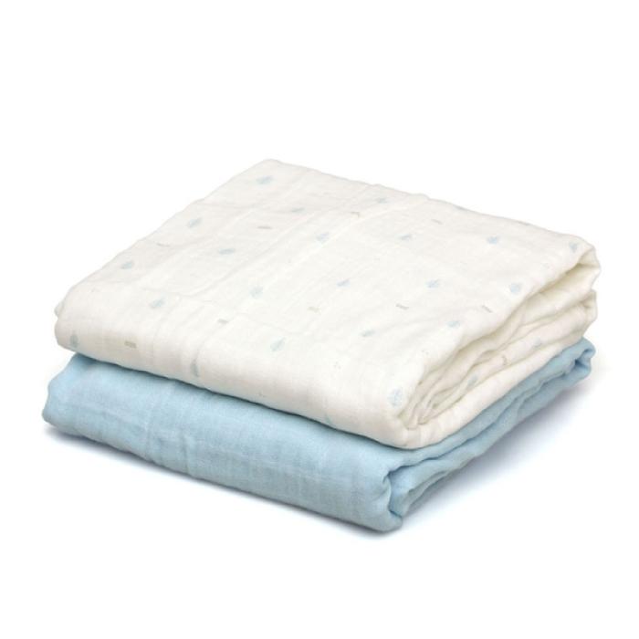 Μουσελίνα Bamboo Petit Ciel 120x120cm. 2τμχ.