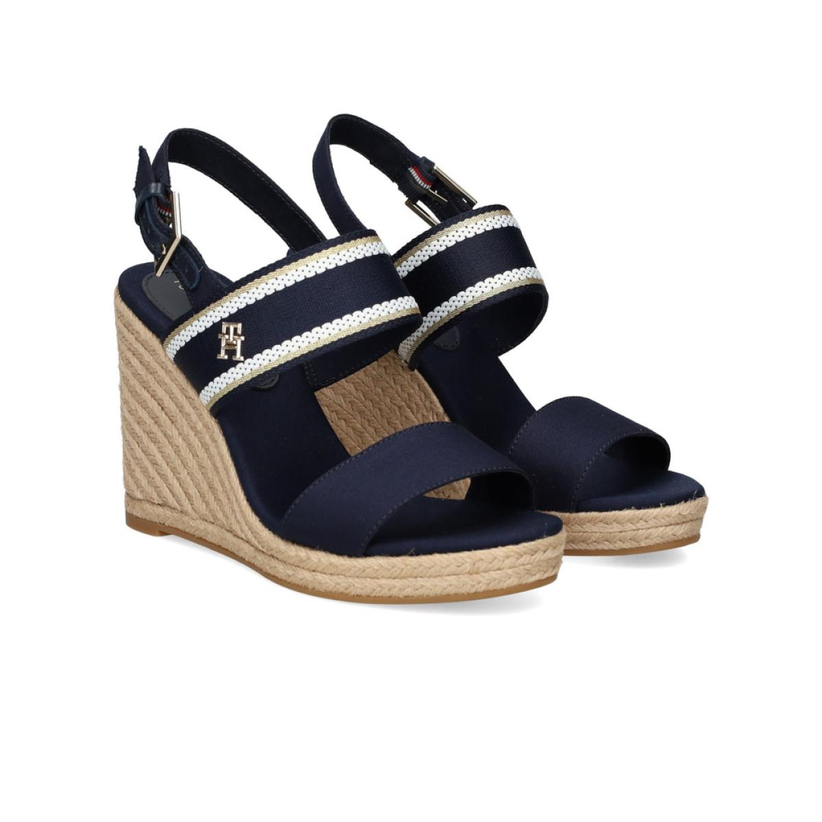 ΓΥΝΑΙΚΕΙΕΣ ΠΛΑΤΦΟΡΜΕΣ TOMMY HILFIGER FW0FW08045 DW6 ΜΠΛΕ