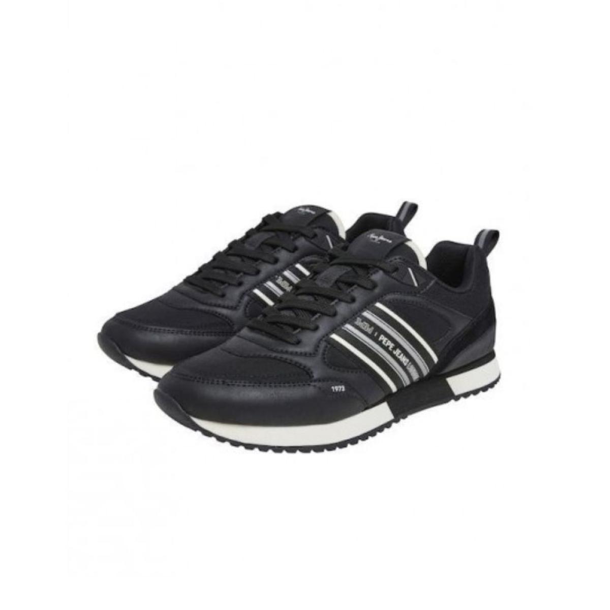 ΑΝΔΡΙΚΑ SNEAKERS PEPE JEANS PMS40014 999 ΜΑΥΡΟ