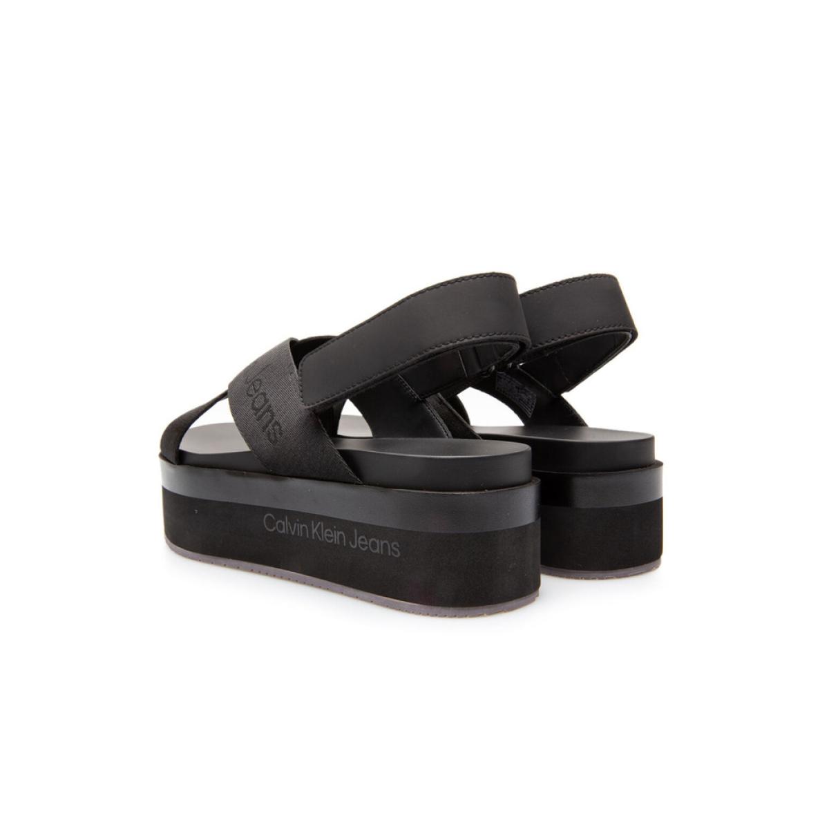 ΓΥΝΑΙΚΕΙΕΣ ΠΛΑΤΦΟΡΜΕΣ CALVIN KLEIN YW0YW01362 0GT ΜΑΥΡΟ