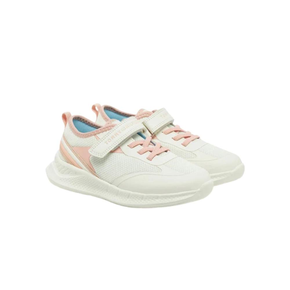 ΠΑΙΔΙΚΑ SNEAKERS TOMMY HILFIGER T1A9 33755 1697A704 ΑΣΠΡΟ