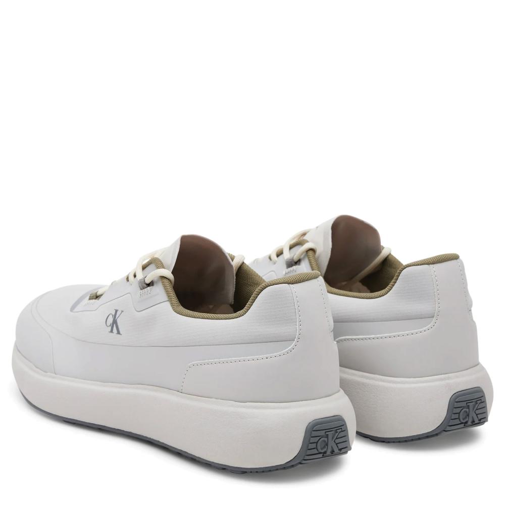 ΑΝΔΡΙΚΑ SNEAKERS CALVIN KLEIN YM0YM01205 01V ΑΣΠΡΟ