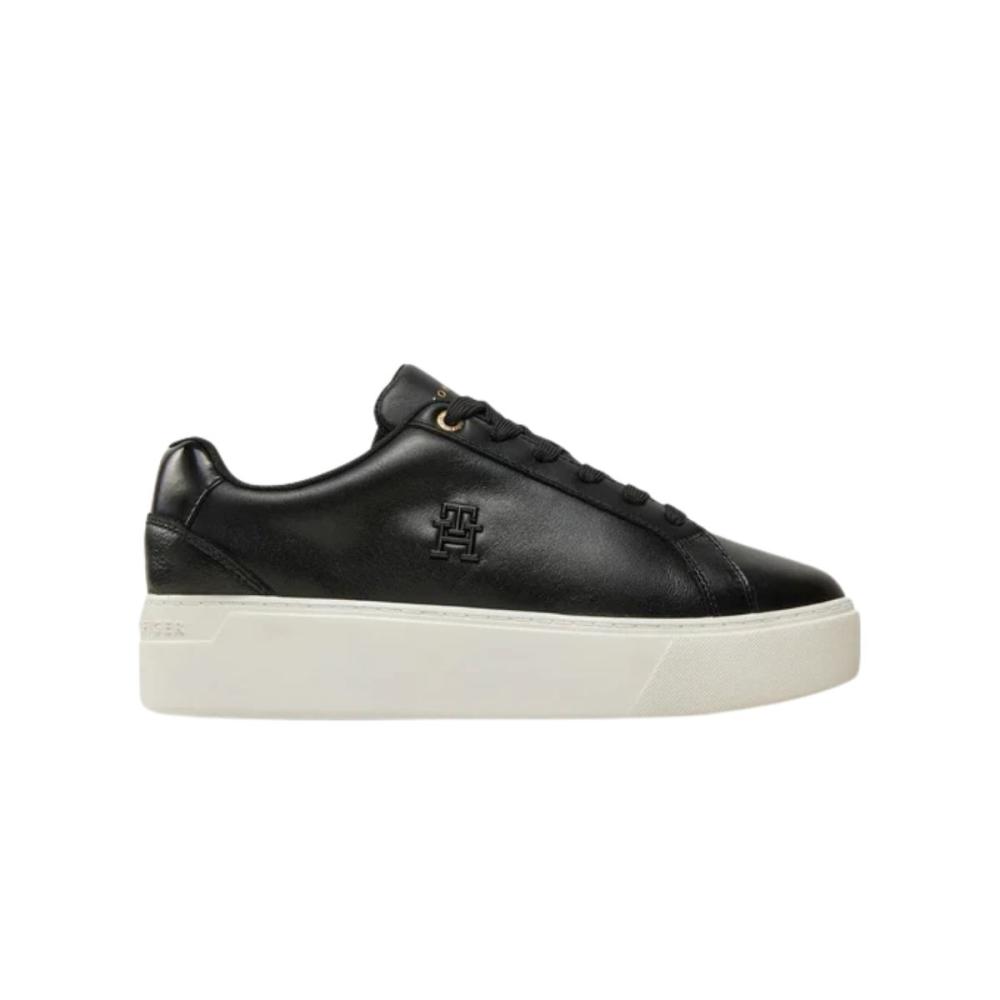 ΓΥΝΑΙΚΕΙΑ SNEAKERS TOMMY HILFIGER FW0FW08614 BDS ΜΑΥΡΟ