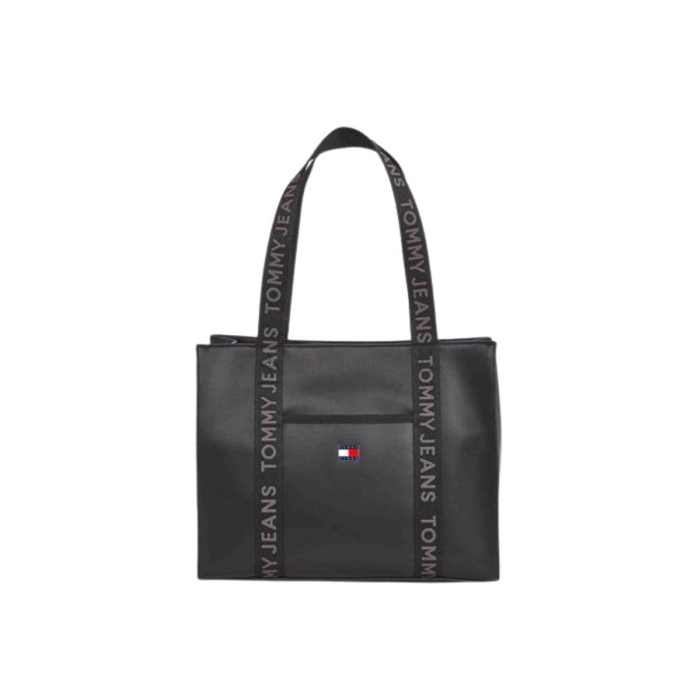 ΓΥΝΑΙΚΕΙΕΣ ΤΣΑΝΤΕΣ TOMMY HILFIGER AW0AW16962 BDS ΜΑΥΡΟ