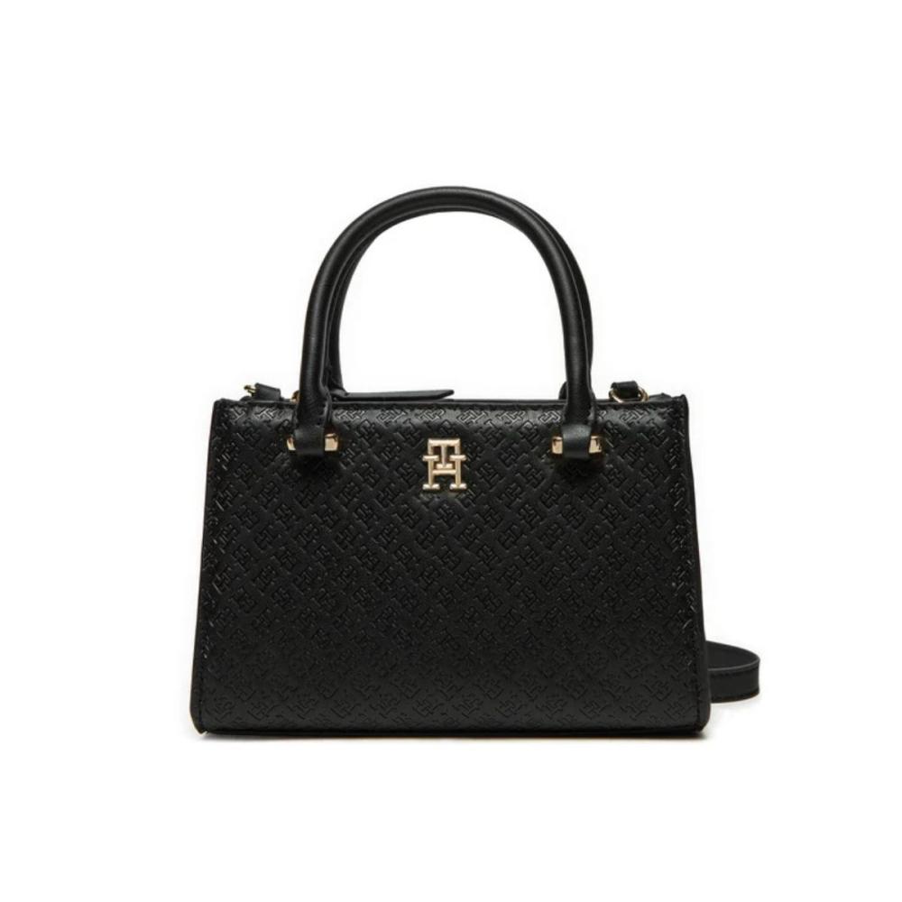 ΓΥΝΑΙΚΕΙΕΣ ΤΣΑΝΤΕΣ TOMMY HILFIGER AW0AW16932 BDS ΜΑΥΡΟ