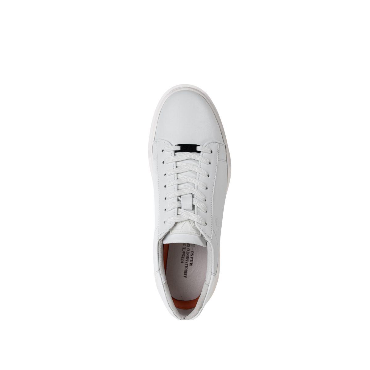ΑΝΔΡΙΚΑ SNEAKERS VERSACE 19V69 YO F215-6 ΑΣΠΡΟ