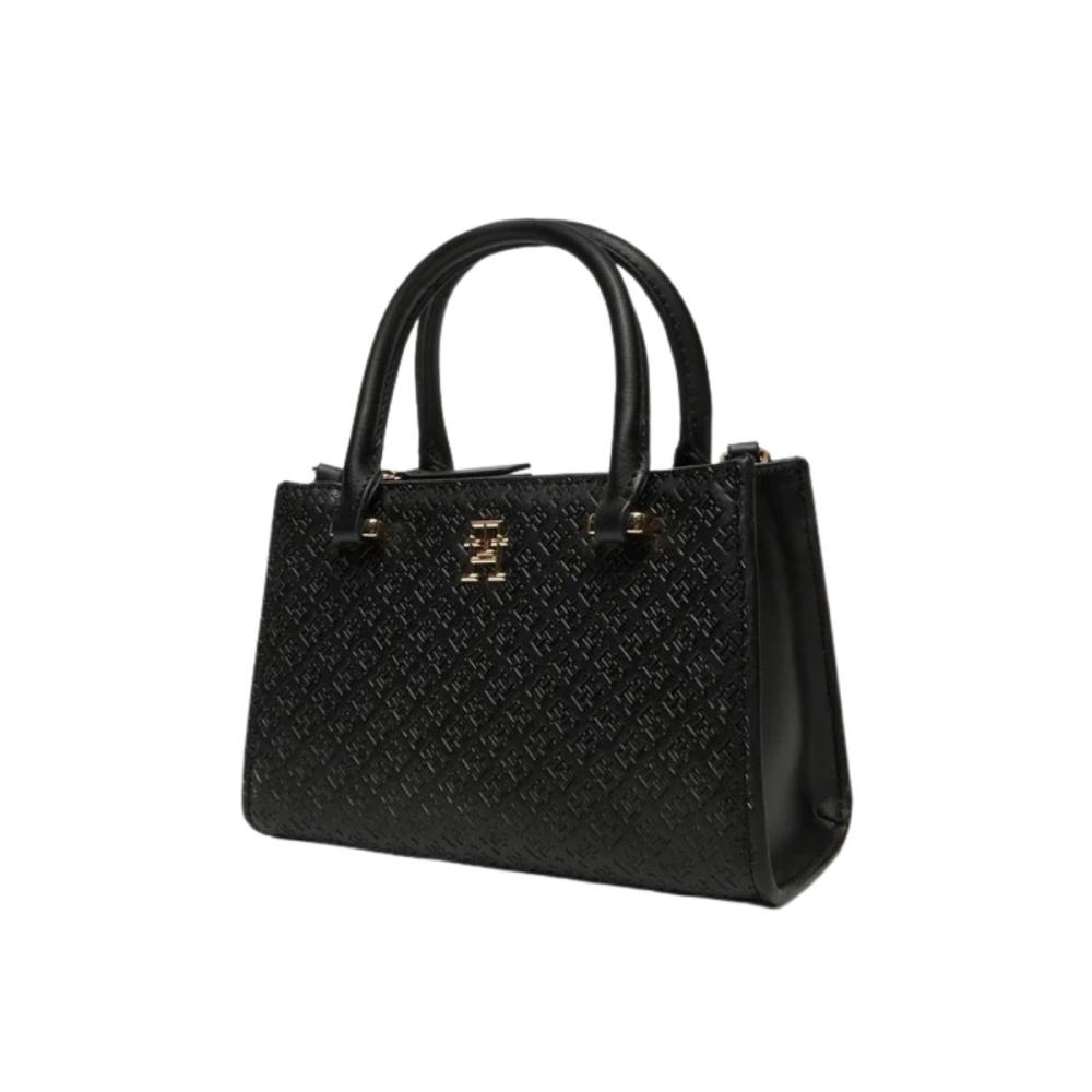 ΓΥΝΑΙΚΕΙΕΣ ΤΣΑΝΤΕΣ TOMMY HILFIGER AW0AW16932 BDS ΜΑΥΡΟ