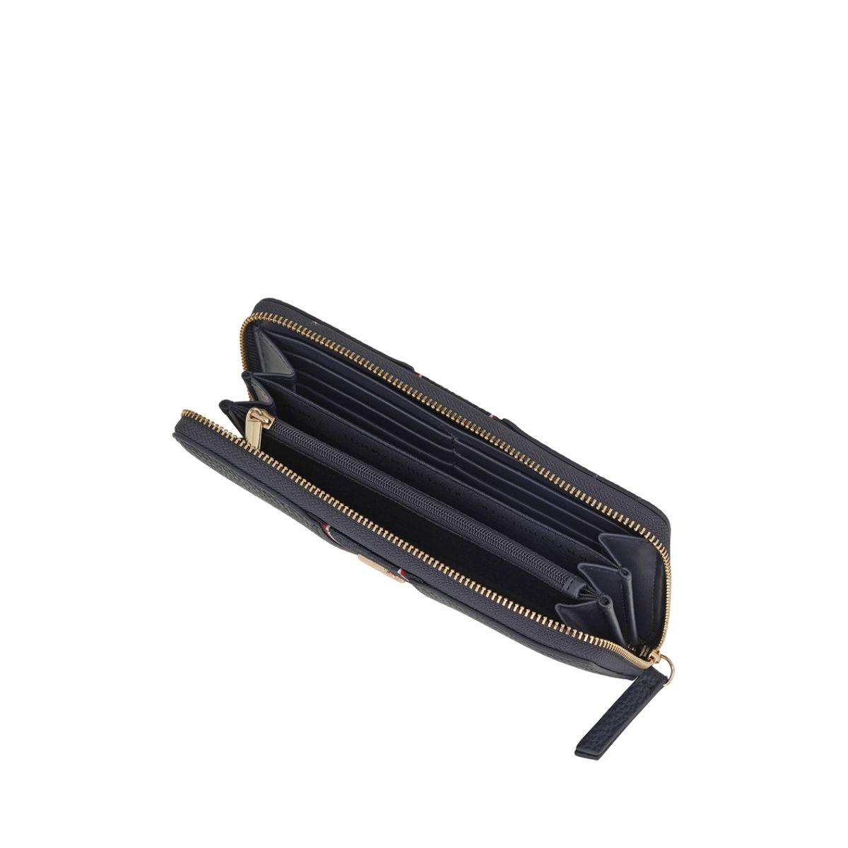 ΓΥΝΑΙΚΕΙΑ ΠΟΡΤΟΦΟΛΙΑ TOMMY HILFIGER AW0AW16921 DW6 ΜΠΛΕ