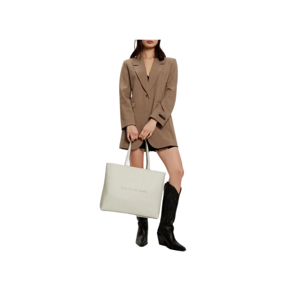 ΓΥΝΑΙΚΕΙΕΣ ΤΣΑΝΤΕΣ CALVIN KLEIN K60K612222 YAS ΕΚΡΟΥ