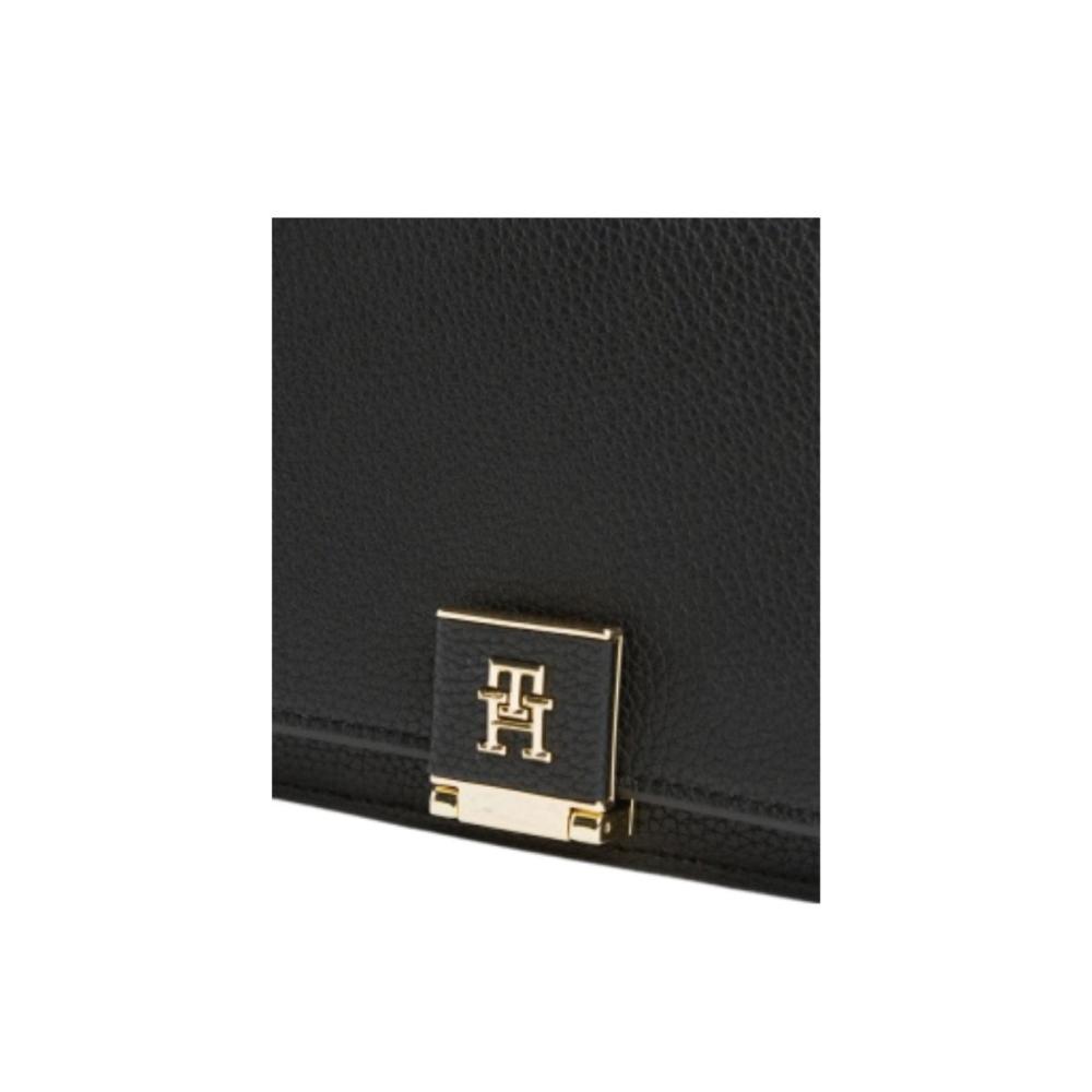 ΓΥΝΑΙΚΕΙΕΣ ΤΣΑΝΤΕΣ TOMMY HILFIGER AW0AW16891 BDS ΜΑΥΡΟ