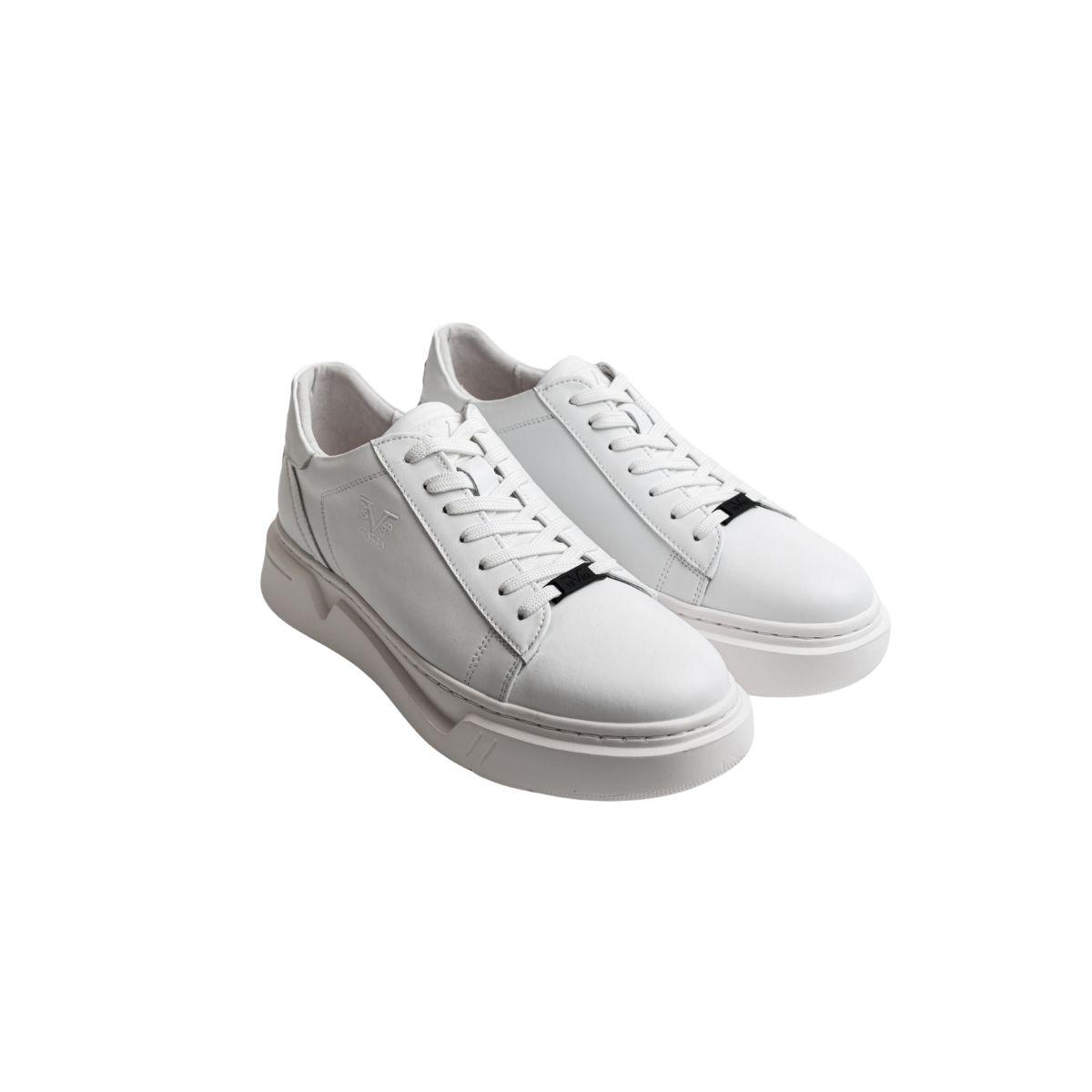 ΑΝΔΡΙΚΑ SNEAKERS VERSACE 19V69 YO F215-6 ΑΣΠΡΟ
