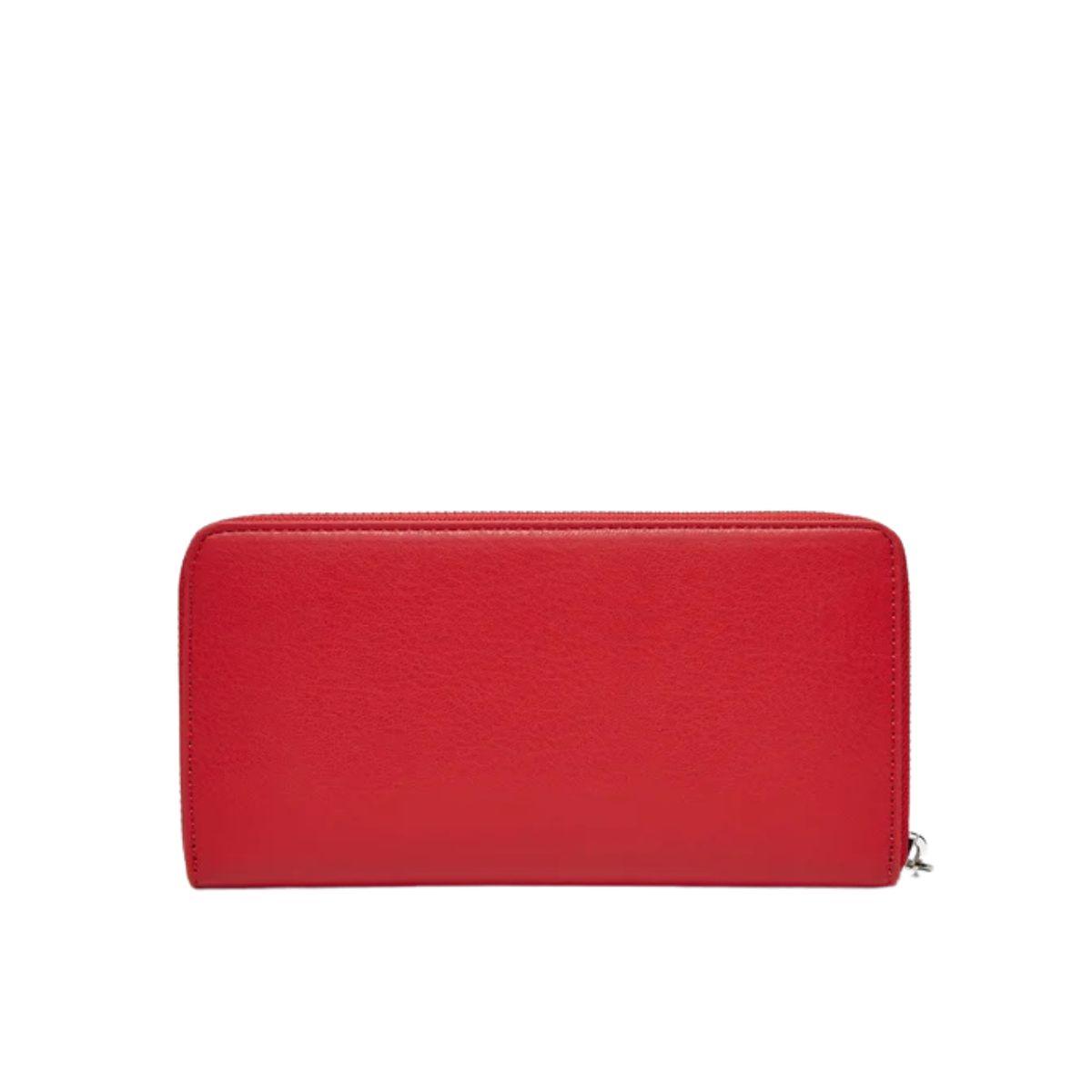 ΓΥΝΑΙΚΕΙΑ ΠΟΡΤΟΦΟΛΙΑ TOMMY HILFIGER AW0AW16980 XME ΚΟΚΚΙΝΟ
