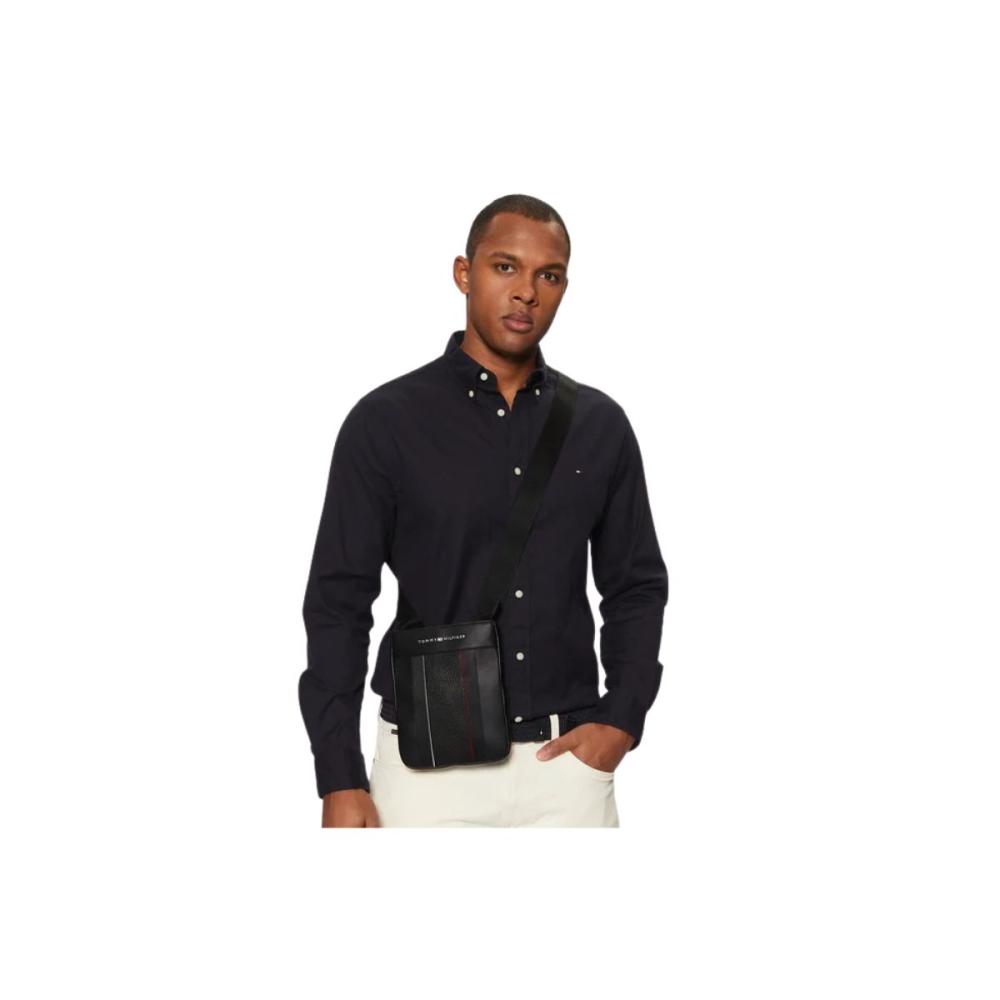 ΑΝΔΡΙΚΕΣ ΤΣΑΝΤΕΣ TOMMY HILFIGER AM0AM13112 BDS ΜΑΥΡΟ