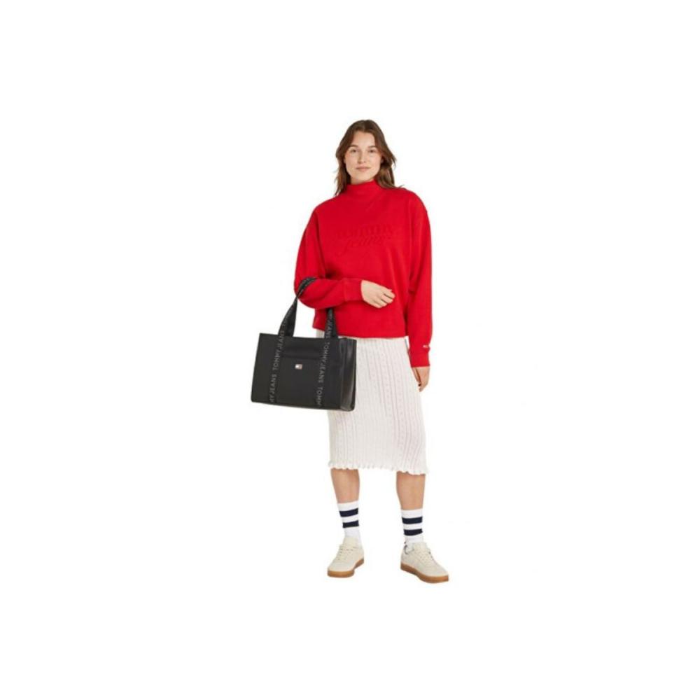 ΓΥΝΑΙΚΕΙΕΣ ΤΣΑΝΤΕΣ TOMMY HILFIGER AW0AW16962 BDS ΜΑΥΡΟ