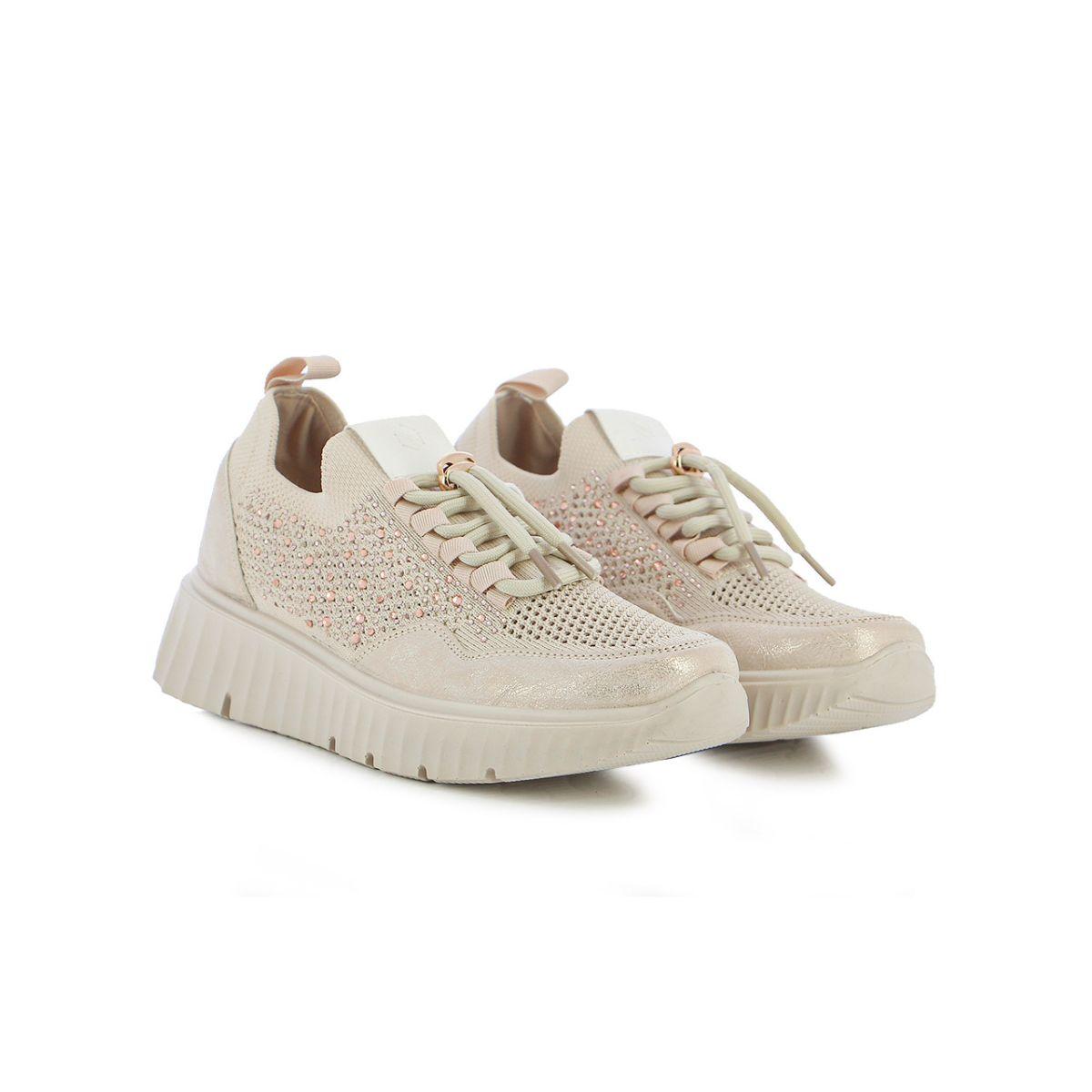 ΓΥΝΑΙΚΕΙΑ SNEAKERS MY SOFT 25M246 ΜΠΕΖ