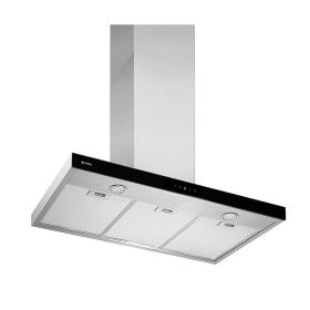 Pyramis Grandezzo Καμινάδα 60cm Inox-Black