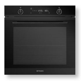 Pyramis PO78114010EBLΜ Φούρνος με Πυρόλυση 78lt 034070701