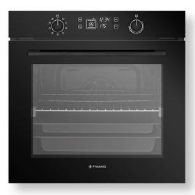 Pyramis PO78082009SBL Φούρνος 78lt Μαύρος 034070401