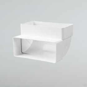 Κατακόρυφη γωνία 90° pvc 220 Χ 90mm (1258)