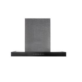 Davoline Tate 090 IX-BL Inox Με Μαύρο Γυαλί