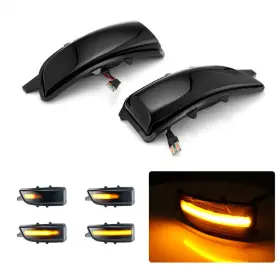 Dynamic LED Φλας Καθρέφτη Φιμέ - VOLVO C30 / C70 / S40 / V40 / V50 / V70 / S60 / S80