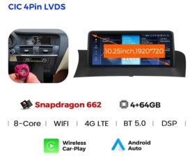 CARMEDIA CMFB41025 PRO 10.25'' OEM BMW X3 (F25) CIC 2011-2013