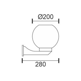 SOLAR ΜΠΑΛΑ ΑΠΛΙΚΑ+ΕΔΑΦΟΥΣ Φ20 RGB+CCT