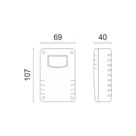 Σένσορας φωτός (ημέρας/νύχτας) τοίχου με χρονοδιακόπτη