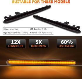 Dynamic LED Φλας Φτερού Φιμέ - ALFA ROMEO GIULIETTA