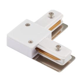 ΣΥΝΔΕΣΜΟΣ ΓΩΝΙΑ 90° ΜΟΝΟΦΑΣΙΚΗΣ ΡΑΓΑΣ ΛΕΥΚΟ