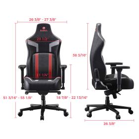 Gaming Καρέκλα - Eureka Ergonomic® ERK-GC08-R