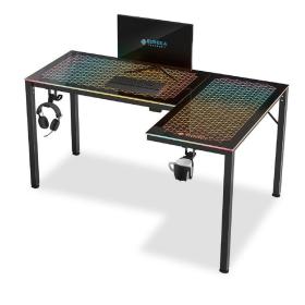 Gaming Γραφείο - Eureka Ergonomic® ERK-GD-L60R-B-V2-EU 152x101x76 εκ.