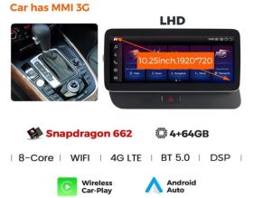 CARMEDIA CMFA41025 PRO 10.25'' OEM AUDI Q5 2008-2015 MMI